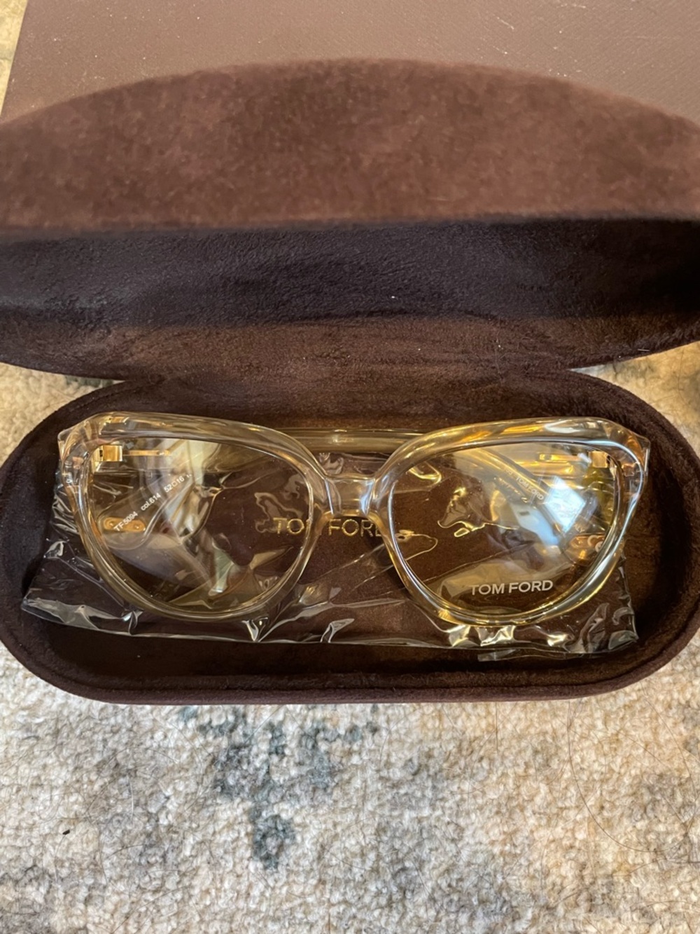 Tom Ford NEW kit astuccio rigid 88 glasses. Unisex.
